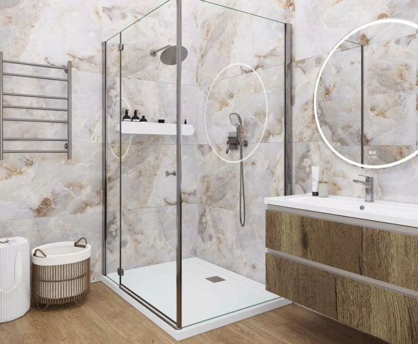 Керамогранит Ceradim х9999304568 Onyx Magic Brown Серо-коричневый 60х60