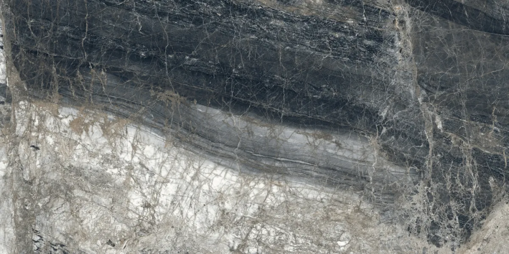 Керамогранит Laparet х9999309528 Lunar Nero графитовый матовый+гл.чернила 80х160