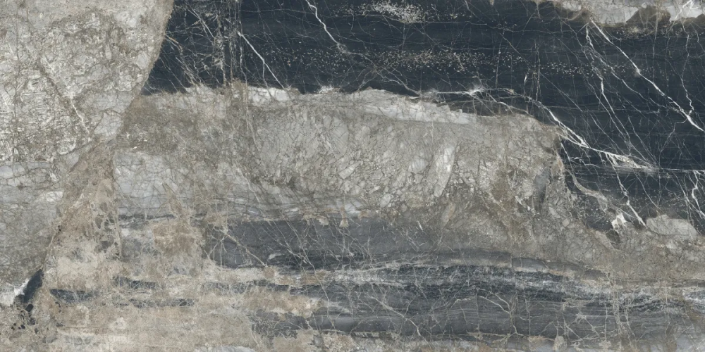 Керамогранит Laparet х9999309528 Lunar Nero графитовый матовый+гл.чернила 80х160