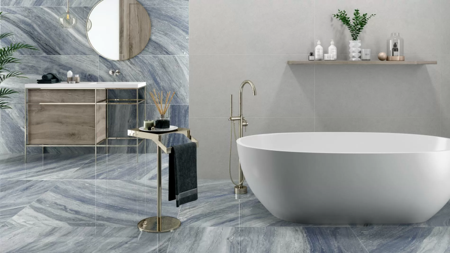 Керамогранит Pamesa 46-869-111-5144 Cr. Lux Ossola Blue Leviglass 60x120