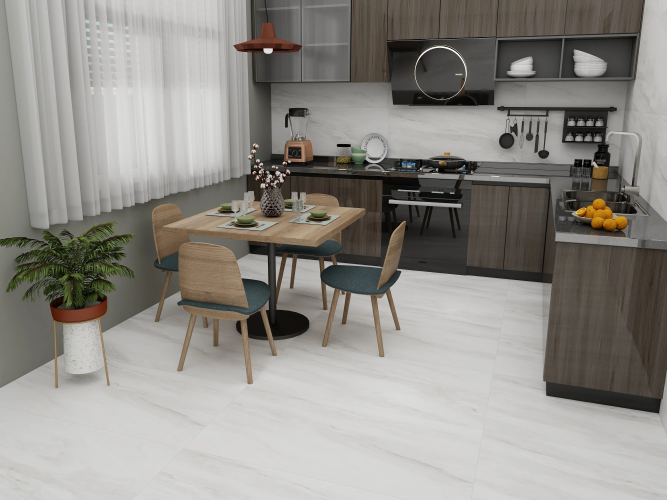 Керамогранит Duna RP-238597 Hydro Bianco GLR 60x120