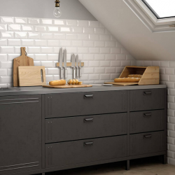 Плитка Equipe Metro 20757 Light Grey 7,5x30