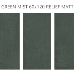 Керамогранит Staro Urban Concrete Green Mist Relief Matt 60x120
