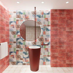 Керамическая плитка Mainzu Riviera PT03311 Rouge 15x30