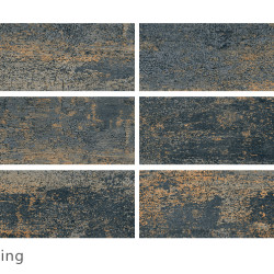 Керамогранит StaroWood Savoy Oxido Brown Carving 20x120