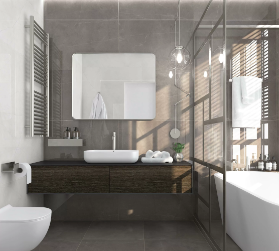 Керамогранит Ceradim х9999301498 Stone Micado Grey Серый Полированный 60х120