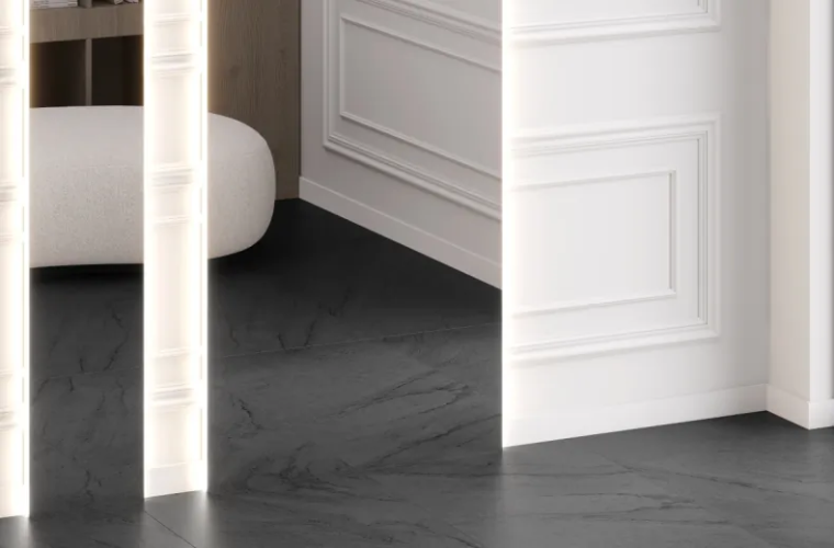 Керамогранит Laparet х9999312948 Fog Night чёрный лаппатированный шайн 60х120