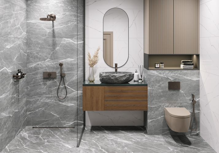 Керамогранит LCM 6060IME18P Imperial Grey 60x60