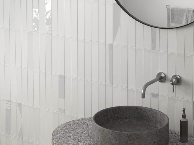 Плитка Equipe Wadi 30052 Snow 6x30