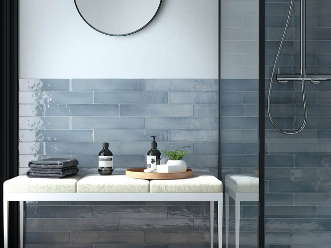 Плитка Equipe Manacor 26921 Blue Moon 6,5x40