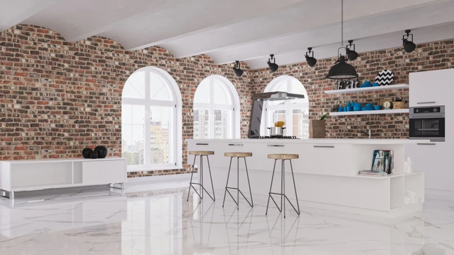 Керамогранит Neodom N20475 Classic Marble Statuario Irish Gold Polished 60x120