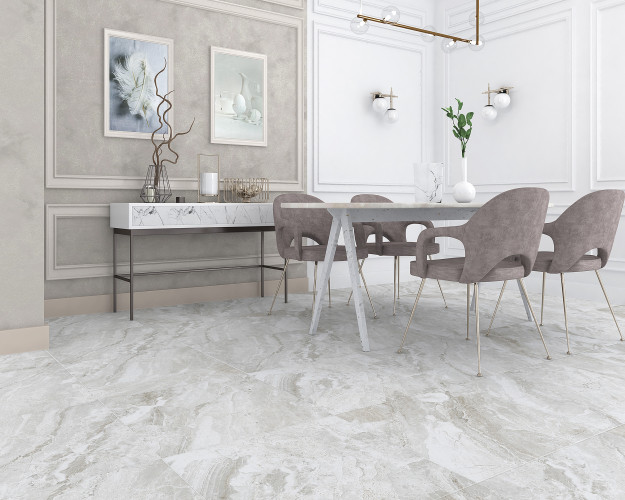 Керамогранит Laparet SG644720R Irida светло-серый обрезной 60х60