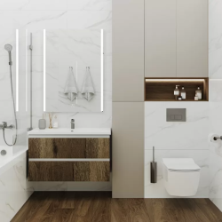 Керамогранит Ceradim х9999301502 Calacatta Faro Grey Белый Полированный 60х60