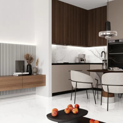 Керамогранит Ceradim х9999301502 Calacatta Faro Grey Белый Полированный 60х60