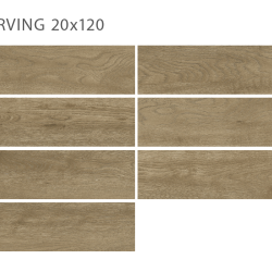 Керамогранит StaroWood Bosco Maple Carving 20x120