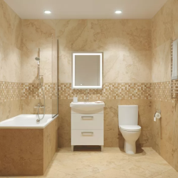 Керамогранит Kerranova K-4002/SR Shakespeare Beige Brown 600x600x9