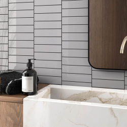 Плитка Equipe Costa Nova 28459 Grey Matt 5x20