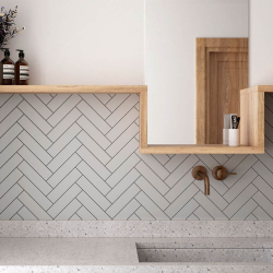 Плитка Equipe Costa Nova 28459 Grey Matt 5x20