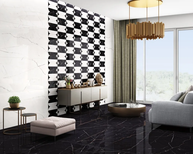 Керамогранит Duna RP-238567 Splendore Bianco Glossy 60x120