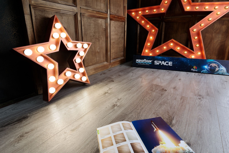 Кварц-виниловый ламинат SPC Aquafloor Space AF4036SPC