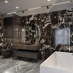 Керамогранит NT Ceramic NS612NTT9028L Portoro Black 60x120