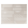 Плитка Smile Tile Rivera Milky White 7.5x30