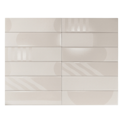 Плитка Smile Tile Rivera Milky White 7.5x30