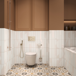 Плитка Smile Tile Rivera Milky White 7.5x30