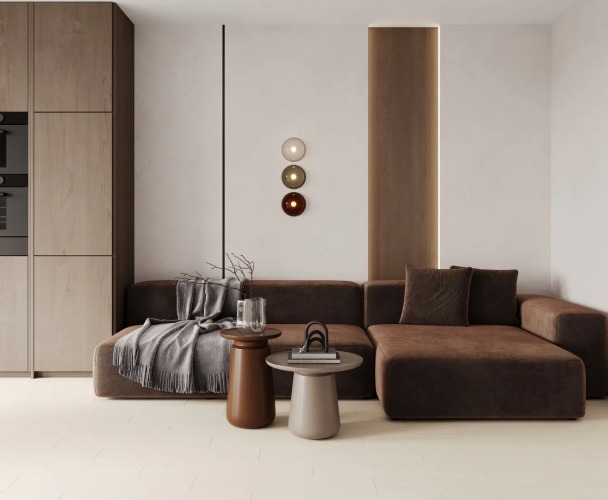 Керамогранит Laparet LP2080G0021R Lamarty Noce ореховый 20х80