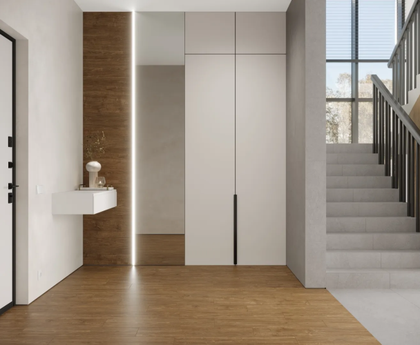 Керамогранит Laparet LP2080G0021R Lamarty Noce ореховый 20х80