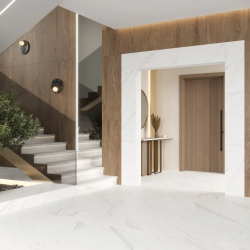 Керамогранит Laparet х9999309534 Airy White белый матовый карвинг 80х160