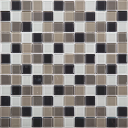 Мозаика NSmosaic 823-059 стекло (25*25*4) 318х318, глянцевая