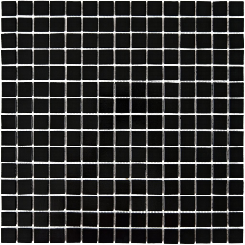 Мозаика Bonaparte Simple Black (20х20х4) 327х327, полуглянцевая