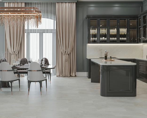 Кварц-виниловый ламинат SPC Alta Step Arriba Мрамор каррара бьянко SPC9911