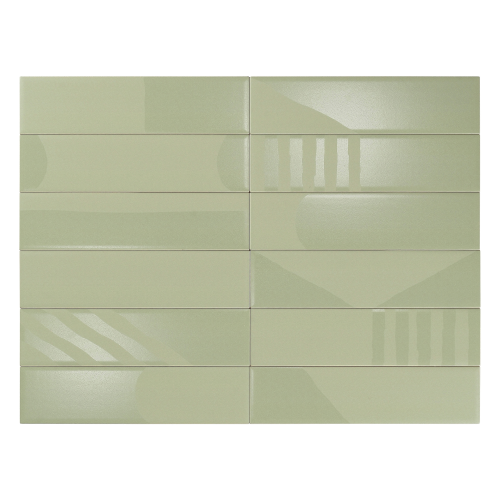 Плитка Smile Tile Rivera Mist Green 7.5x30
