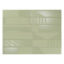 Плитка Smile Tile Rivera Mist Green 7.5x30