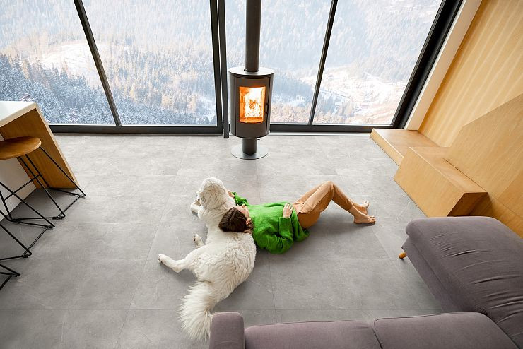 Керамогранит Global Tile Bliss GT40801401MCR Серый 40x80