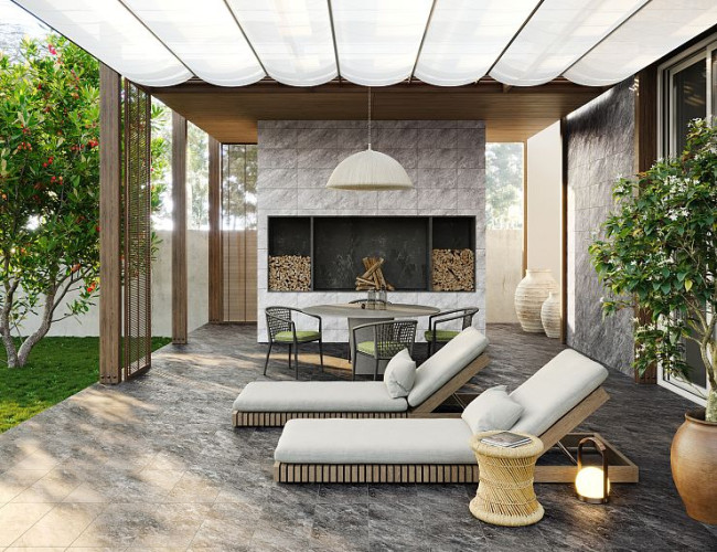 Керамогранит Global Tile Thor 6260-0219 Светло-серый 30x60