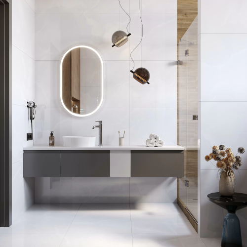 Керамогранит Ceradim х9999304596 Onyx Snappy Blue Голубой Полированный 60х60