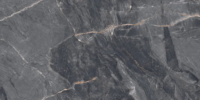 Керамогранит Laparet х9999311438 Jerico Nero чёрный матовый карвинг 60х120