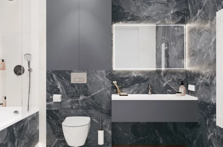 Керамогранит Laparet х9999311438 Jerico Nero чёрный матовый карвинг 60х120