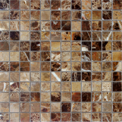 Мозаика LeeDo Ceramica Emperador Dark POL (23x23x7) 298х298, полированная глянцевая (под заказ)