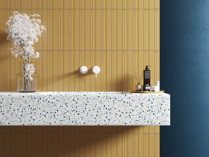 Плитка Equipe Hopp 31188 Golden 5x40