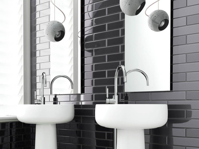 Плитка Equipe Limit 27527 Noir 6x24,6