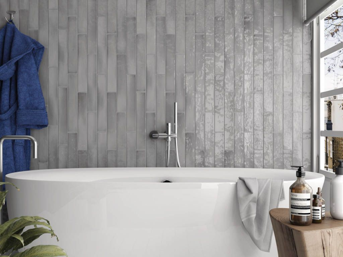 Плитка Equipe Manacor 26927 Mercury Grey 6,5x40