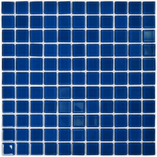 Мозаика Bonaparte Deep blu (25х25х4) 300х300, глянцевая