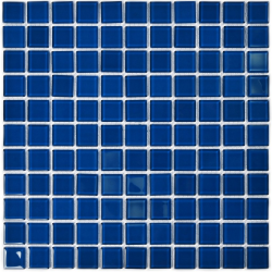 Мозаика Bonaparte Deep blu (25х25х4) 300х300, глянцевая