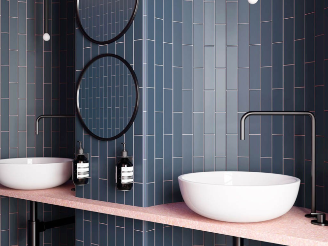 Плитка Equipe Costa Nova 28460 Naval Matt 5x20