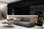 Керамогранит Duna RP-238571 Nero Marquina Black Panter 60x120