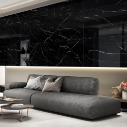 Керамогранит Duna RP-238571 Nero Marquina Black Panter 60x120